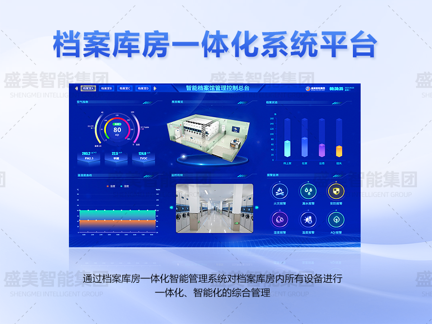 档案库房一体化管理总台